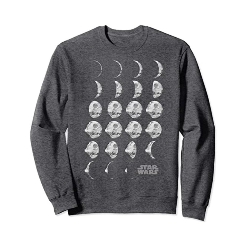 Star Wars Death Star Moon Phase Sweatshirt